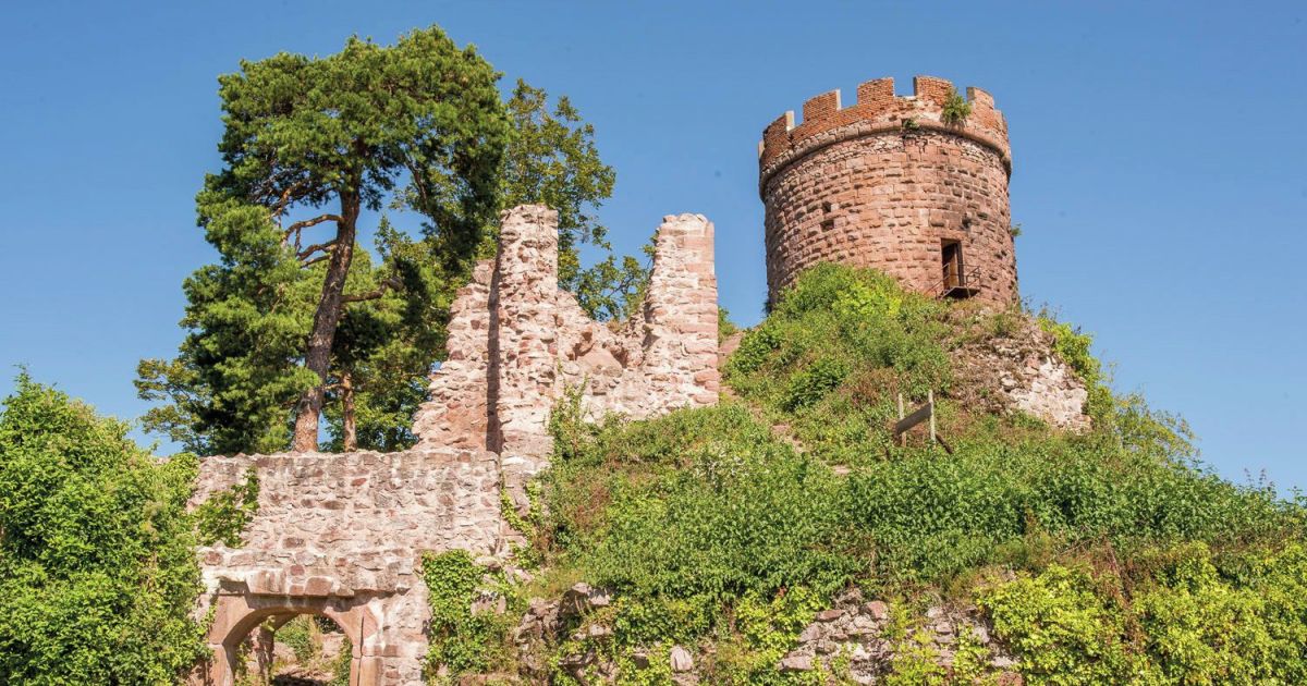 INSOLITE. Puy-de-Dôme : il construit lui-même son château fort