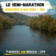 Le semi-Marathon du Paddle Dordogne Fest