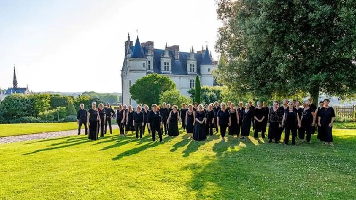 Le Solstice d’Amboise, Choeur de l’ensemble Chanteloire au château royal d'Amboise
