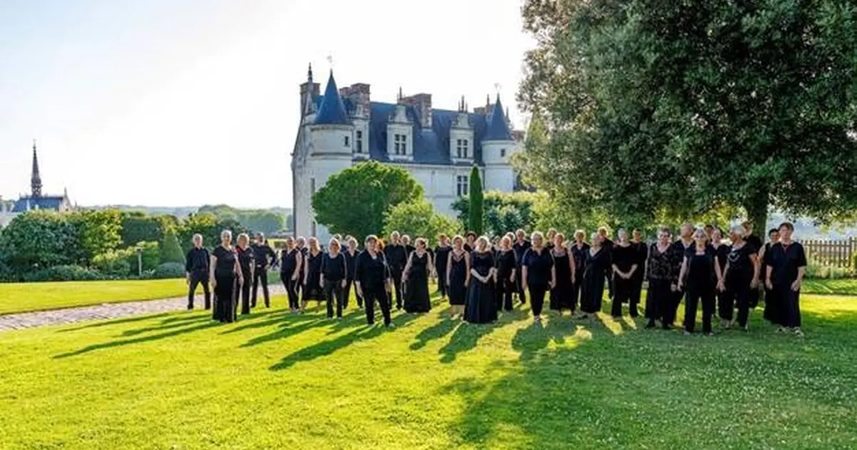 Le Solstice d’Amboise, Choeur de l’ensemble Chanteloire au château royal d'Amboise