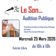 Le Son - Audition Publique