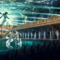 Un son et lumière unique en Europe : dans une pisicne ! DR