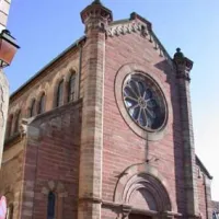 Le style roman est bien visible sur la synagogue d'Obernai DR