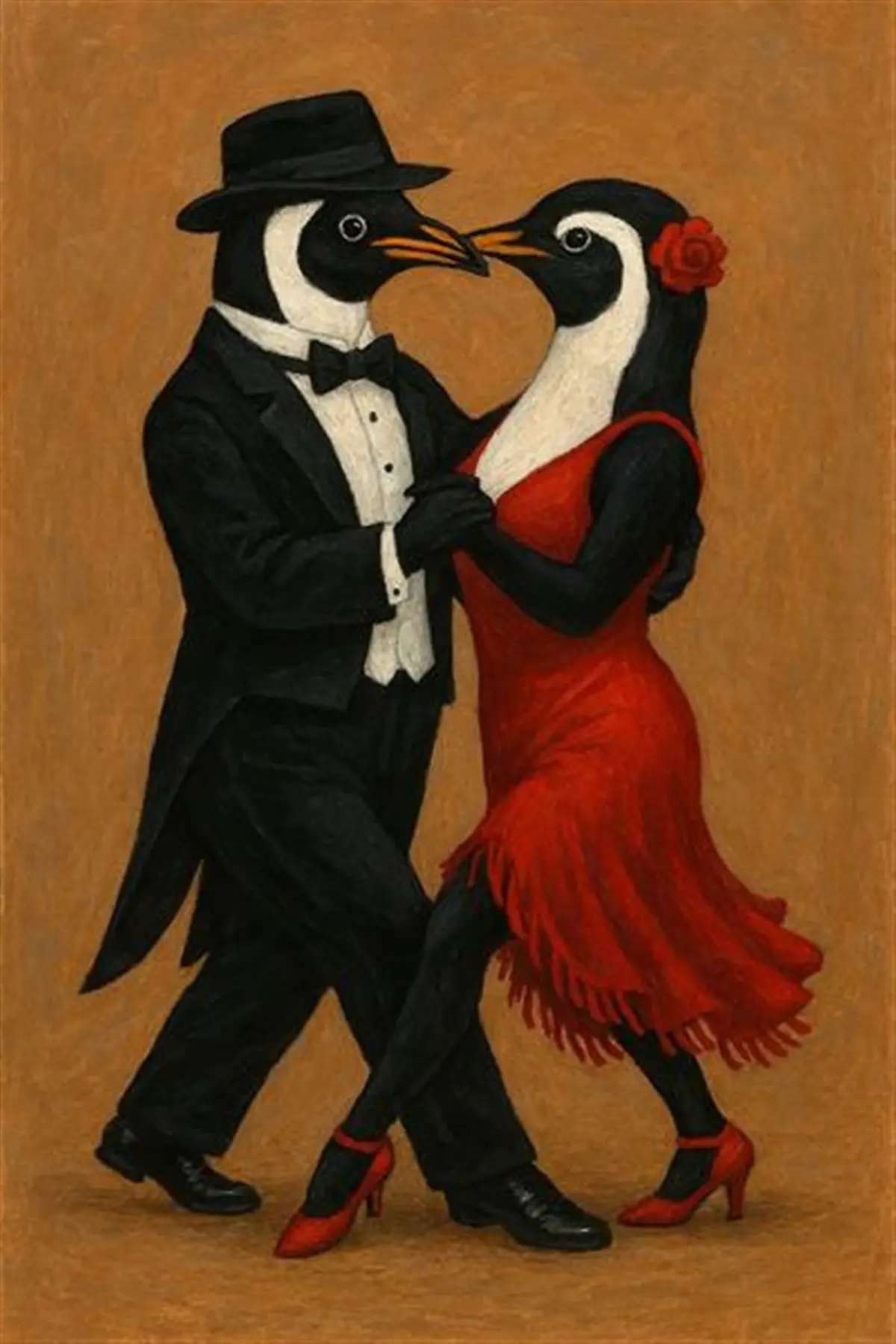 Le tango des manchots