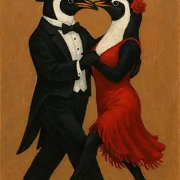 Le tango des manchots