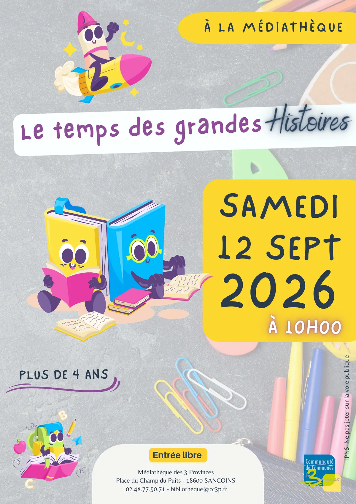 Le temps des Grandes histoires