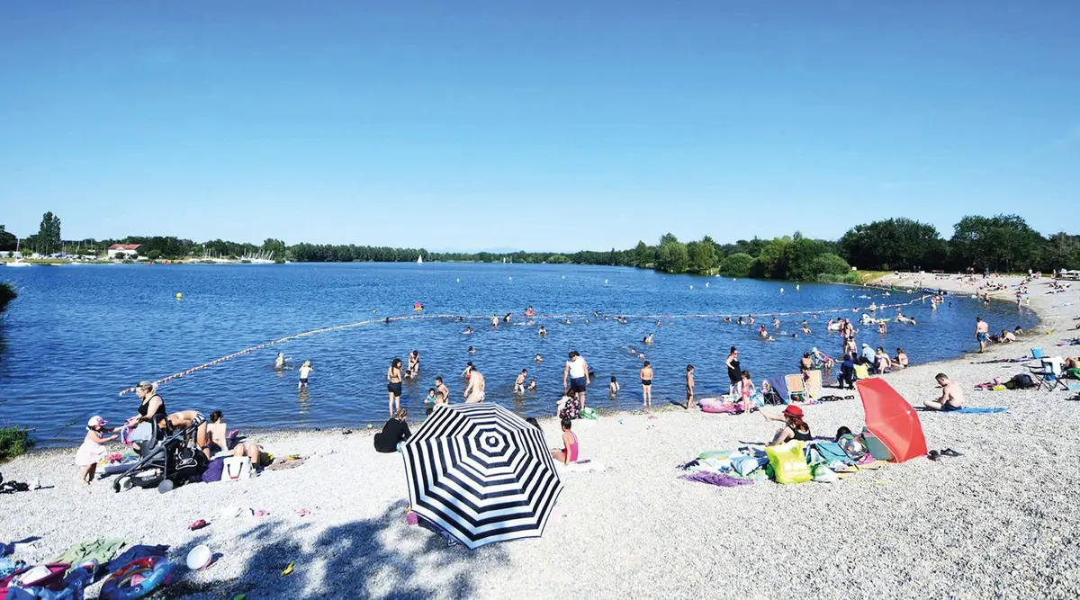 Le Plan d'eau &agrave; Reiningue