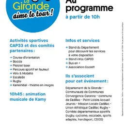 Le Tour de France à Cadillac-sur-Garonne