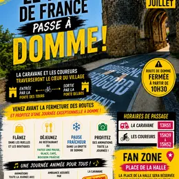 Le Tour de France fait étape à Domme