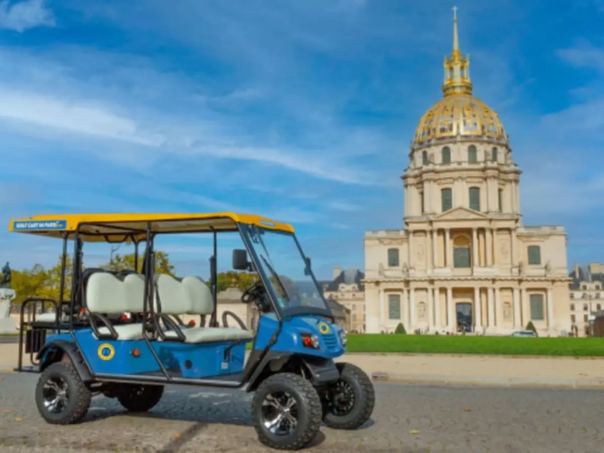 Le tour original de Paris en golfette électrique