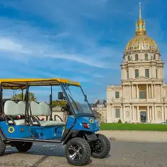 Le tour original de Paris en golfette électrique