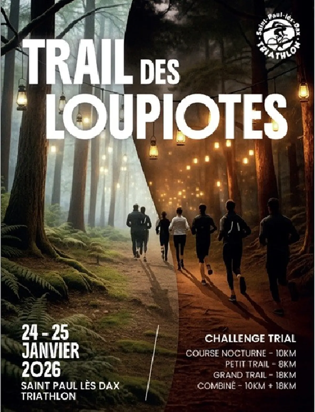 Le trail des loupiotes