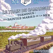 Le Train de Camargue - Terminus : Les Saintes-Maries-de-la-Mer