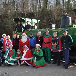 Le train de Noël