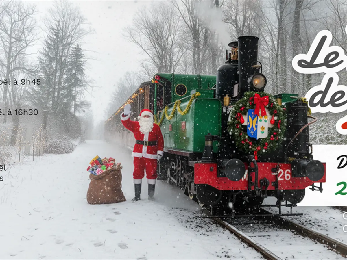 Le train de Noël - La Suzanne