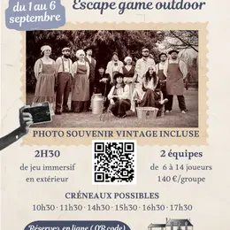 Le Trésor de Villenoue : escape game grandeur nature