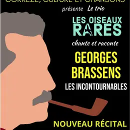 Le trio Les oiseaux rares chantent Georges Brassens Nouveau spectacle