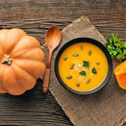 Le velouté au potiron spécial Halloween