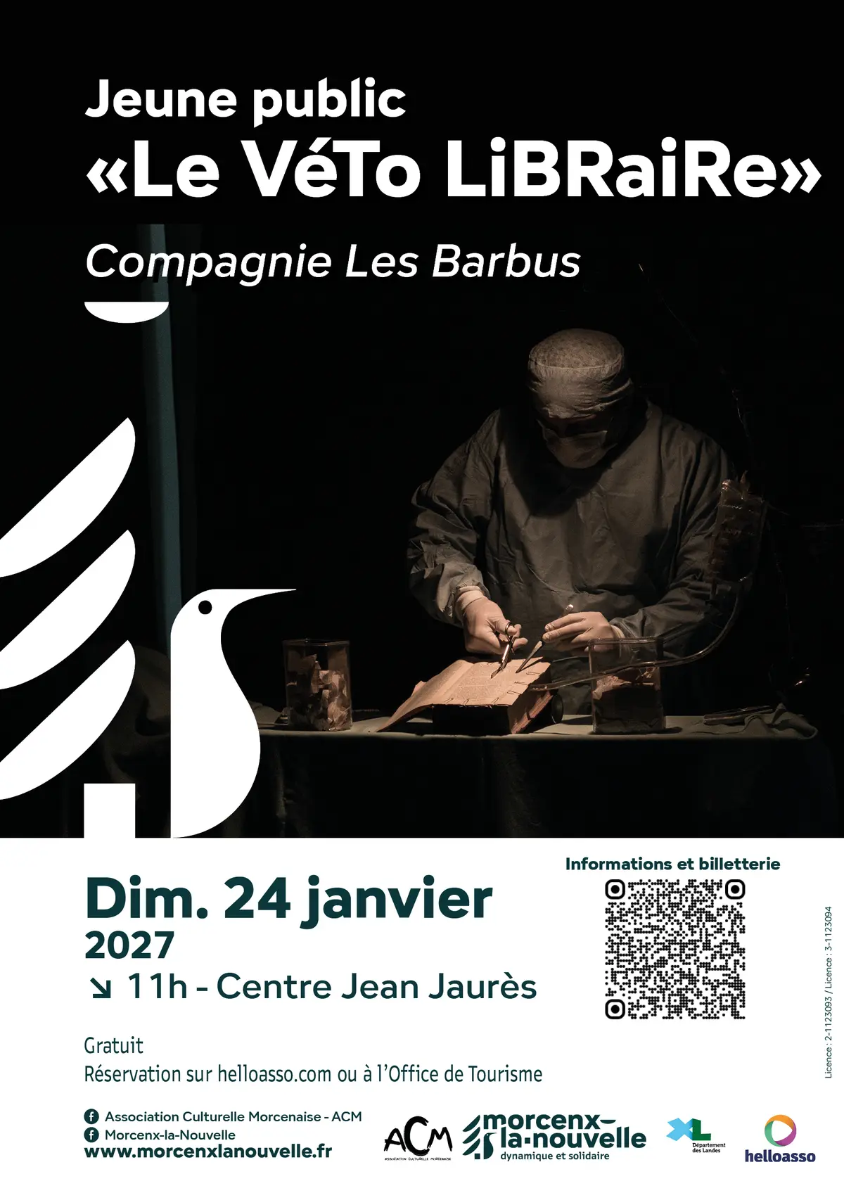 Le véto Libraire - Association Culturelle Morcenaise
