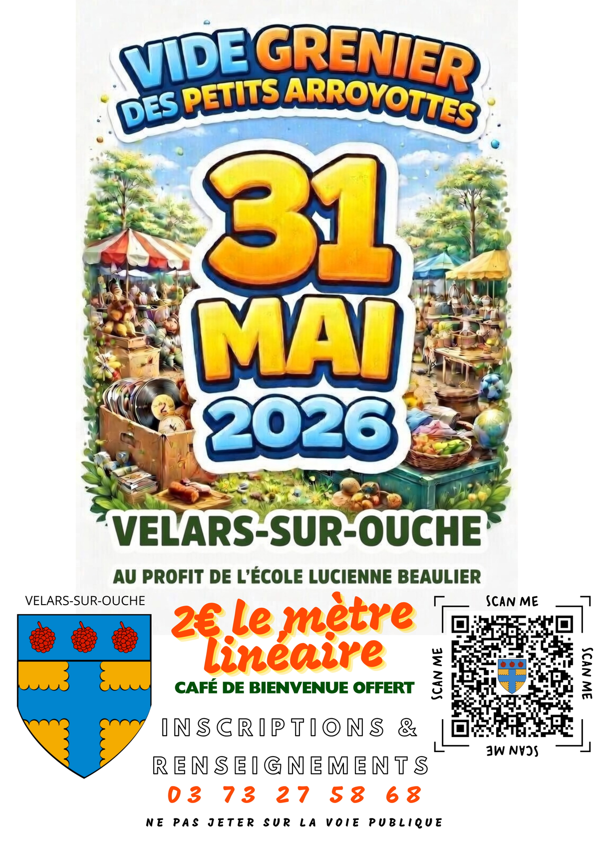 Le vide grenier des petits Arroyottes
