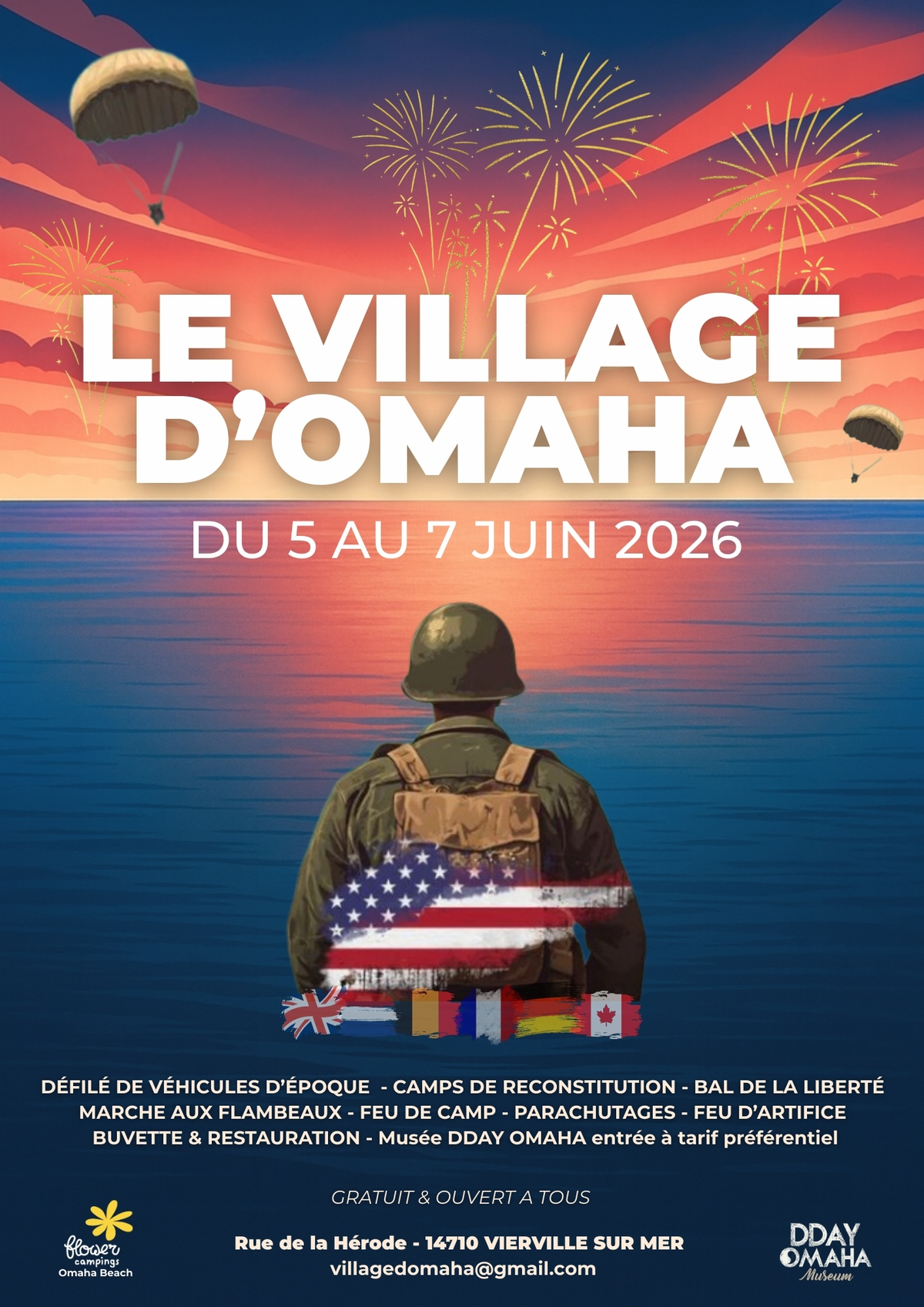 Le village d'Omaha
