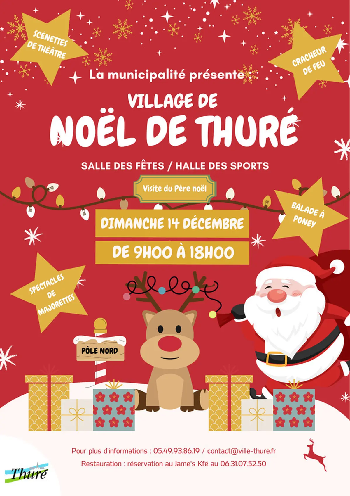 Le Village de Noël de Thuré arrive !