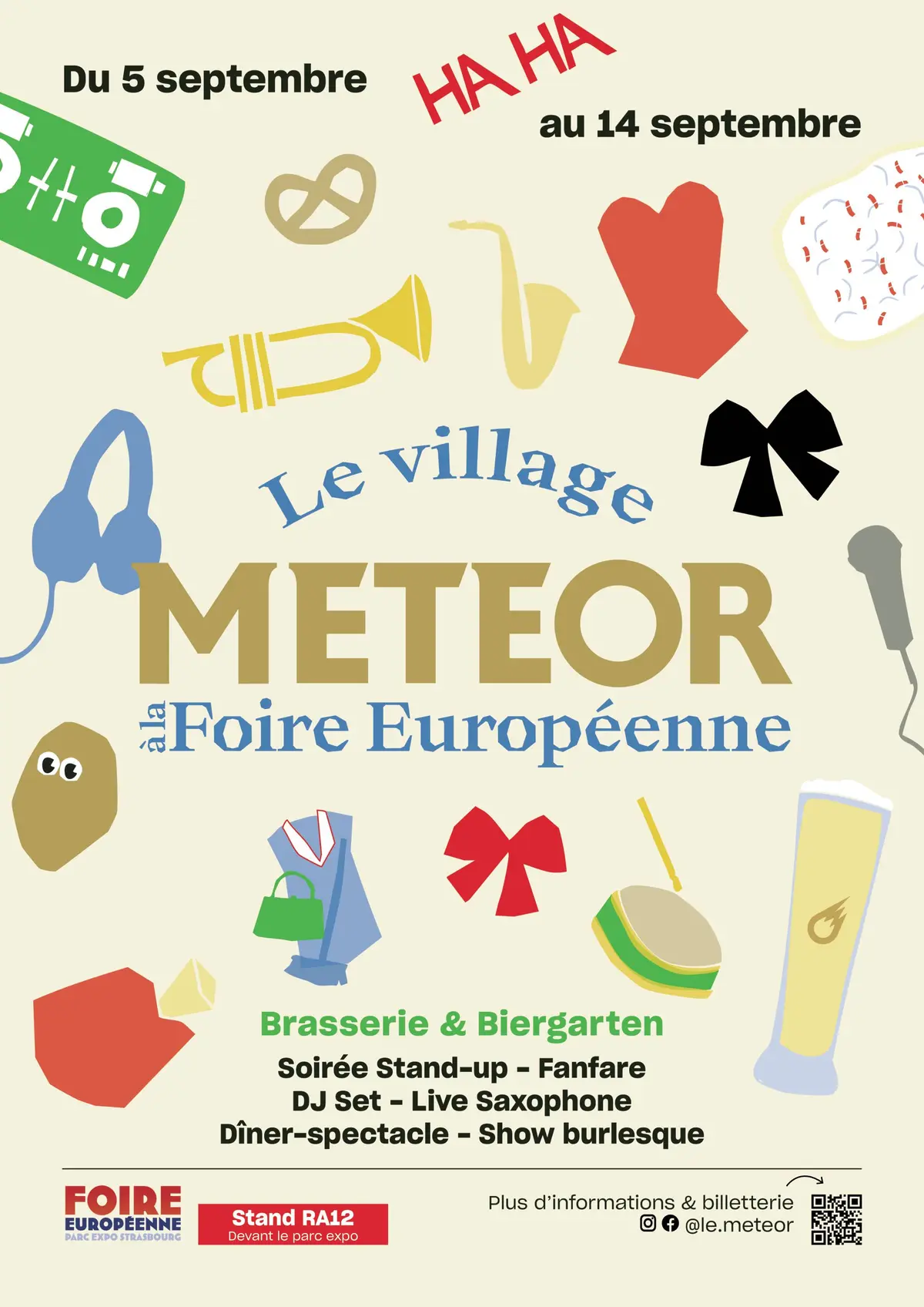 Le Village Meteor s'installe à la Foire Europ'