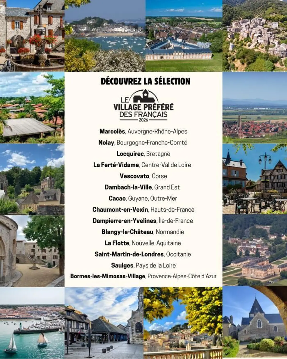 Le Village préféré des Français 2026 : l’émission sera diffusée le mercredi 8 juillet