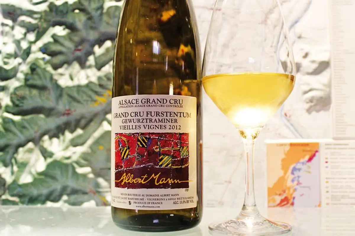 Un Grand Cru d'Alsace... qui sera consommé sur place, lui !