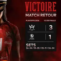 Le Volley Mulhouse Alsace en finale des Play-Off : une victoire magistrale face au Cannet DR