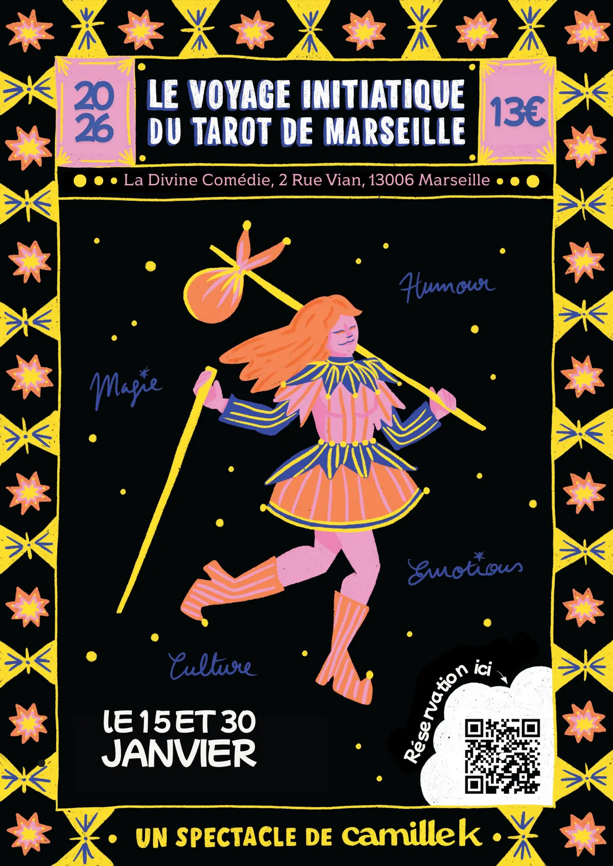 Le voyage initiatique du tarot de Marseille