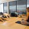 Quelques postures douces au 
studio b’Yoga d’Horbourg-Wihr &copy; M.O.