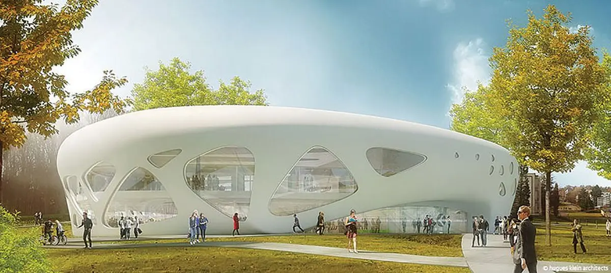 Learning Center sur le campus de l'Illberg