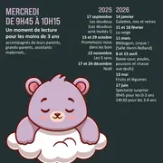 Lecteurs en Herbe à la Bibliothèque