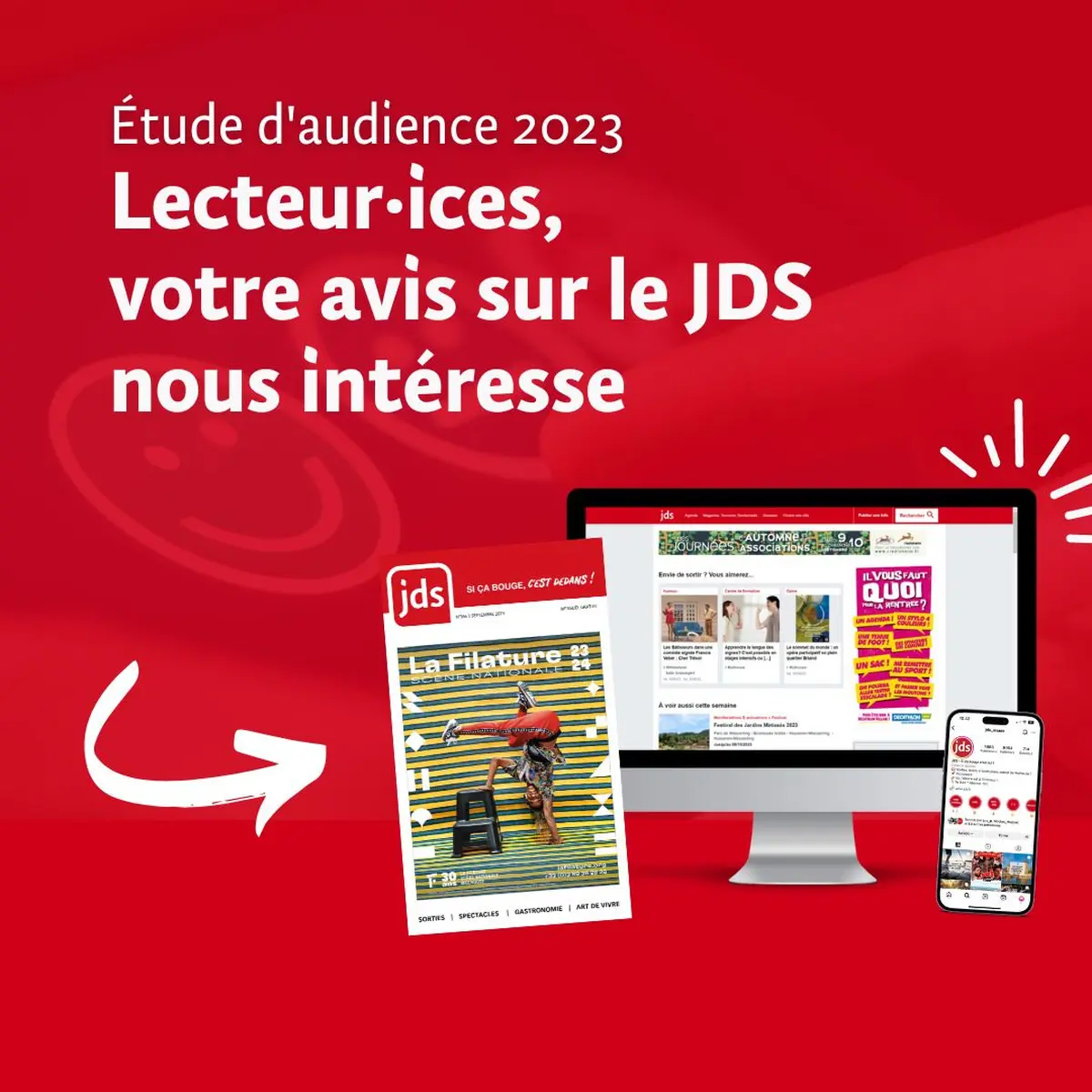 Lecteurs·trices du JDS, votre avis nous intéresse !