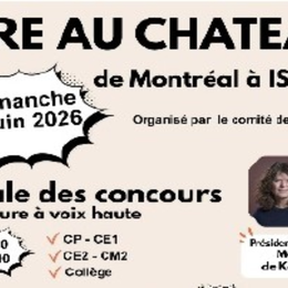 Lecture au Château de Montréal