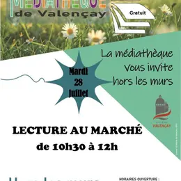 Lecture au marché