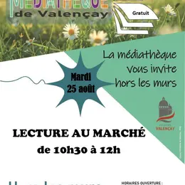 Lecture au marché