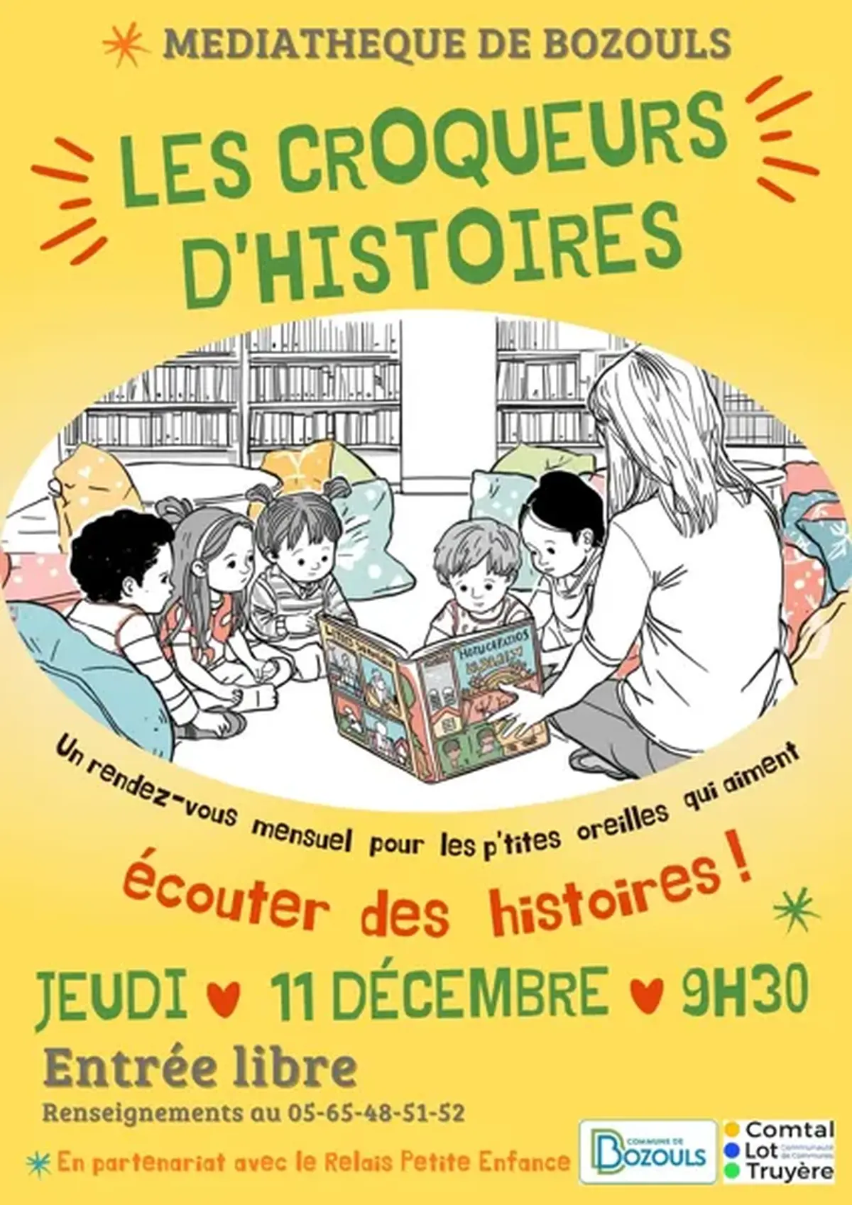 Lecture - Croqueurs d'histoires