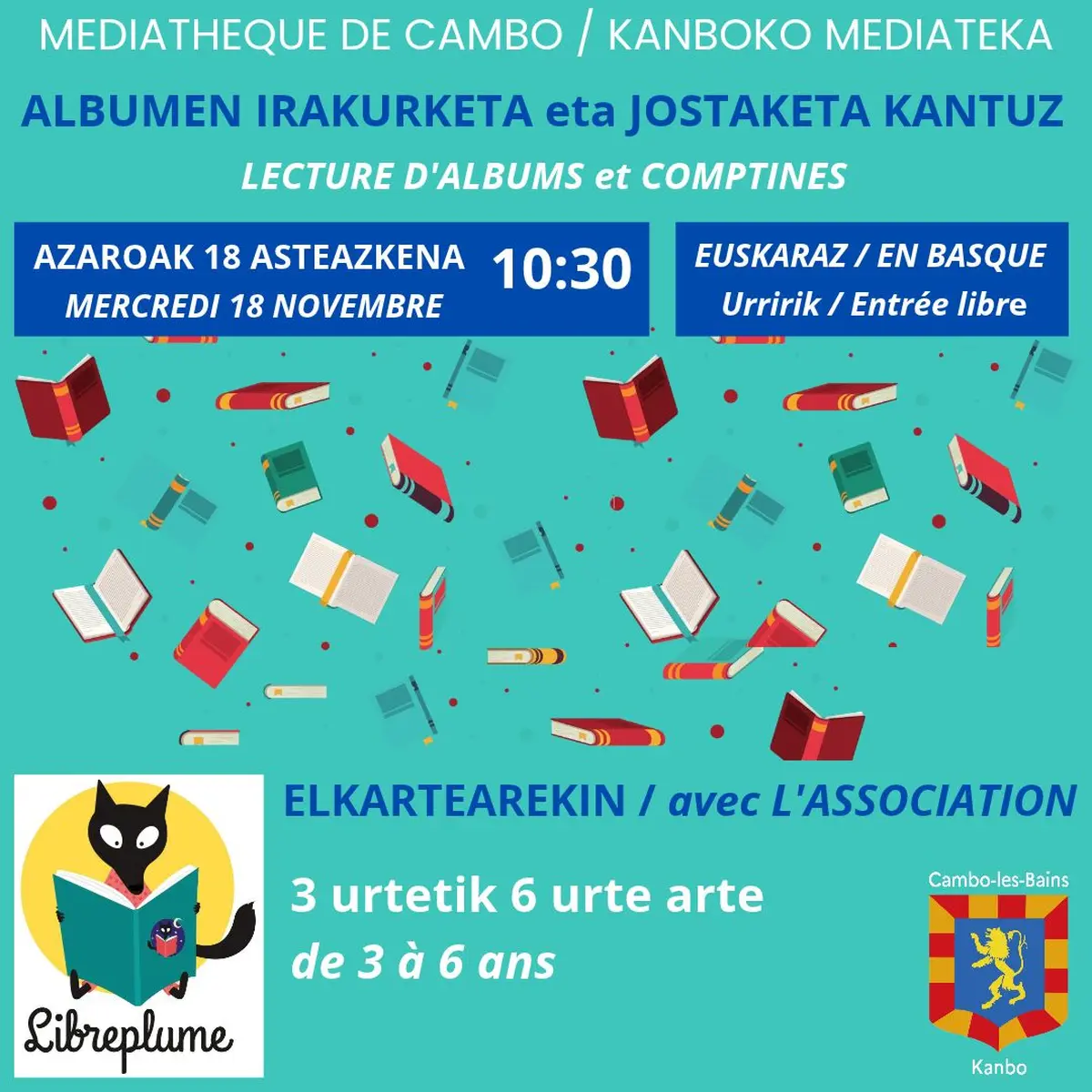 Lecture d'albums et comptines en basque