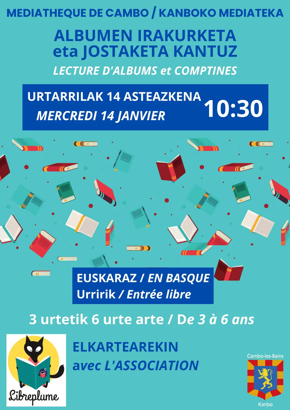 Lecture d'albums et comptines en basque