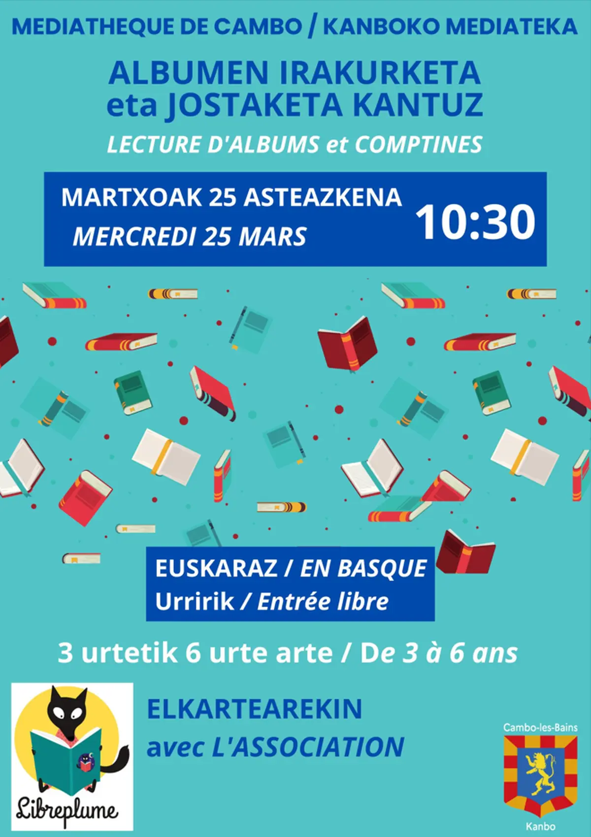 Lecture d'albums et comptines en basque