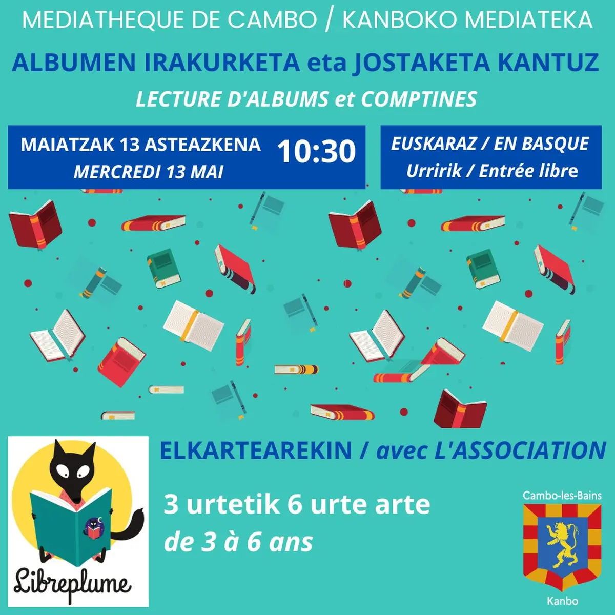 Lecture d'albums et comptines en basque