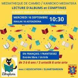 Lecture d’albums et comptines en français