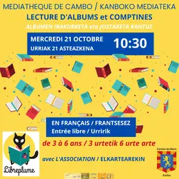 Lecture d’albums et comptines en français