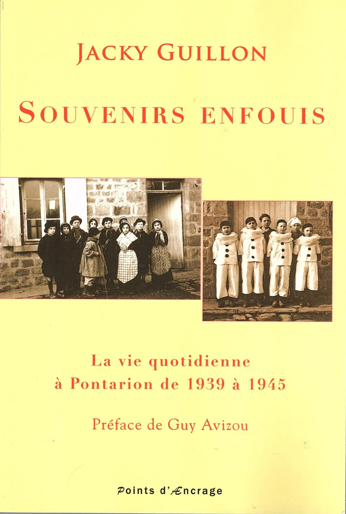Lecture d’extraits  du livre  “Souvenirs enfouis”  de Jacky GUILLON