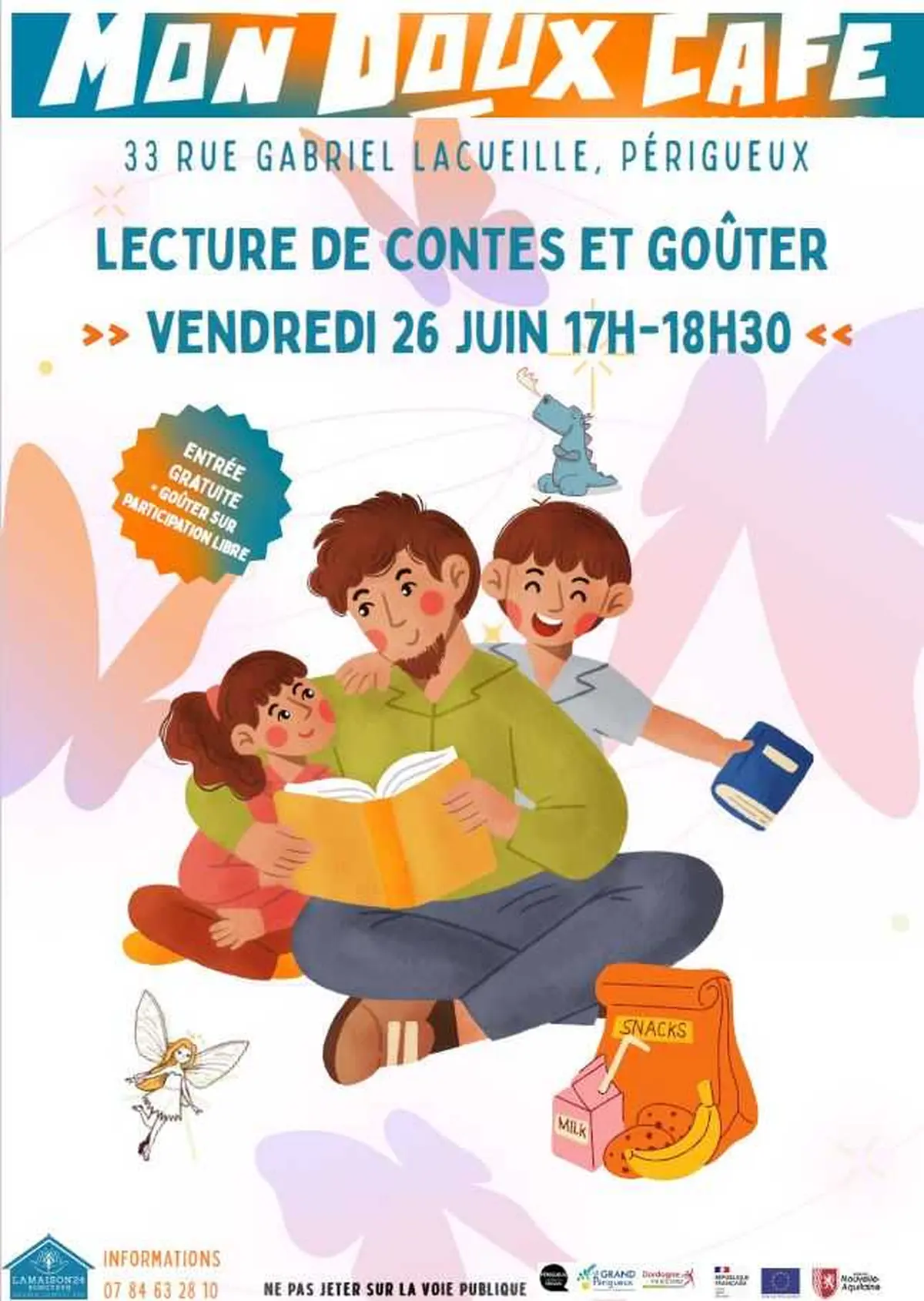 Lecture de contes et goûter