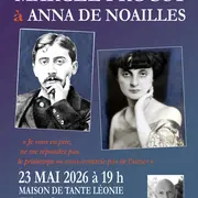 Lecture de la correspondance de Marcel Proust à Anna de Noailles
