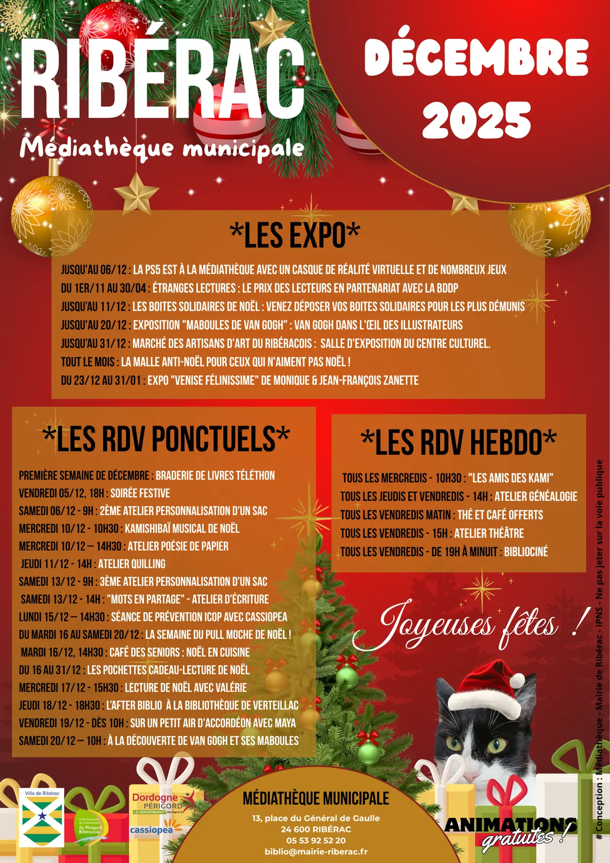 Lecture de Noël avec Valérie