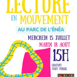 Lecture en mouvement – Au parc de l'énéa